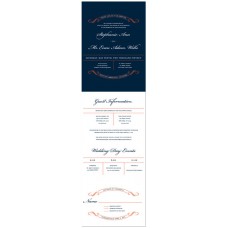 All in One Wedding Invitations, Old World Charm